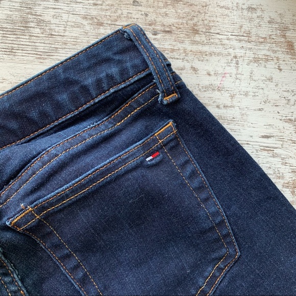 TOMMY HILFIGER Denim Straight Leg Jeans 26 0 EUC - Picture 5 of 8